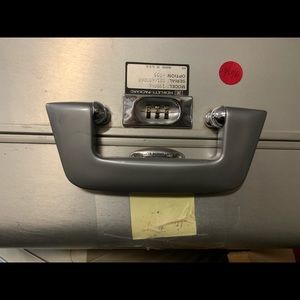 Vintage Halliburton Zero suitcase.